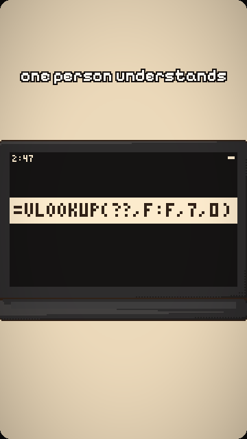 a laptop screen showing a spreadsheet formula